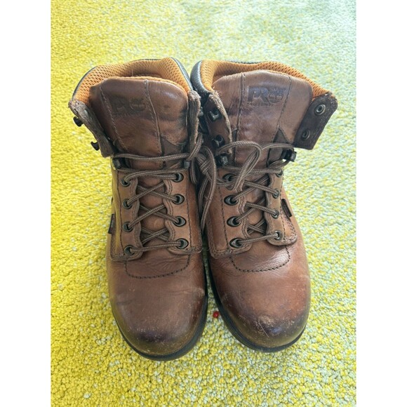 Timberland PRO Series Boots Titan Toe Brown Leather Size 7 main image 6
